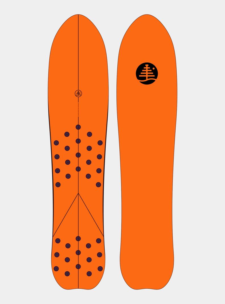 Snowboards Burton Family Tree Backseat Driver Pow Surfing Homme | 139057-OKQ