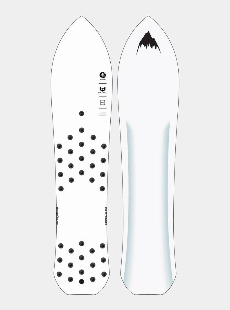 Snowboards Burton Family Tree Resonator Pow Surfing Homme | 267839-DIN