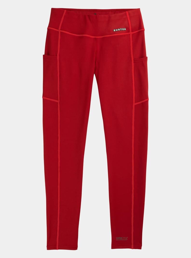 Sous-couches Burton Heavyweight X Base Layer Pants Femme Rouge | 234758-YXS