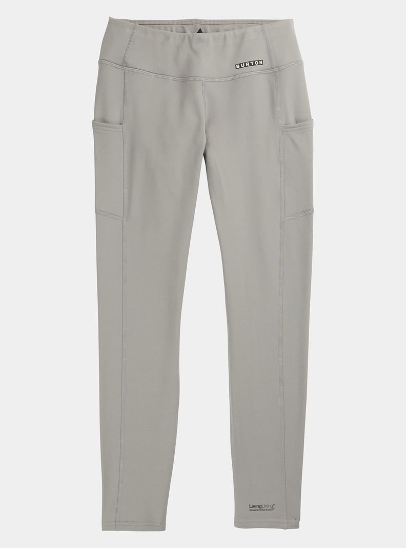 Sous-couches Burton Heavyweight X Base Layer Pants Femme Grise | 728036-ECS