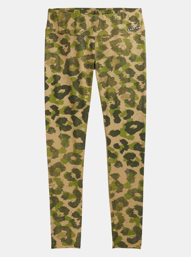 Sous-couches Burton Legere X Base Layer Pants Femme Kaki Vert | 758430-YKG