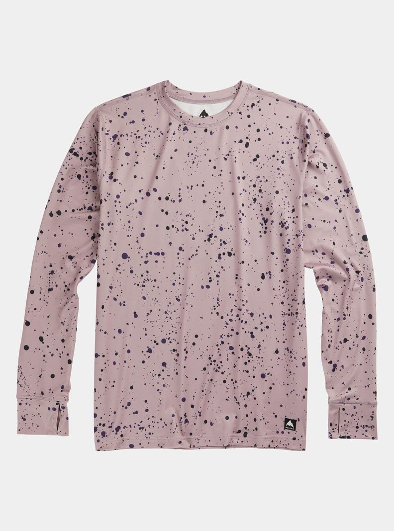 Sous-couches Burton Midweight Base Layer Crewneck Homme Violette | 495083-FGC
