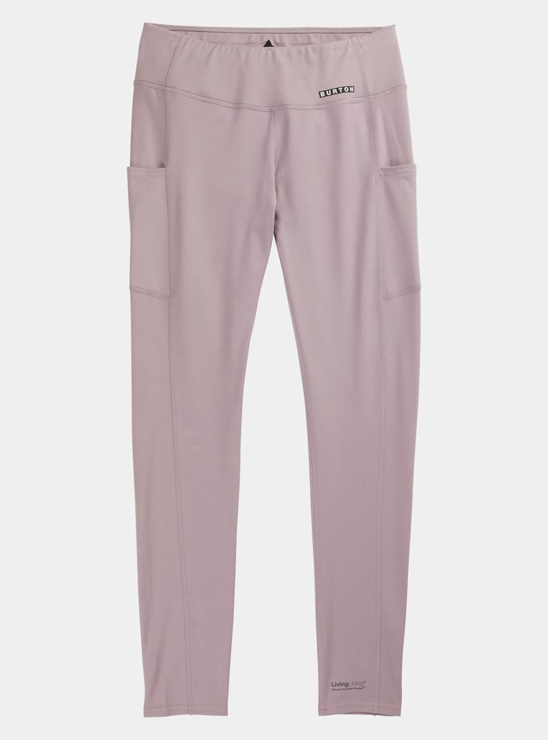 Sous-couches Burton Midweight X Base Layer Pants Femme Lavande | 149587-NOF