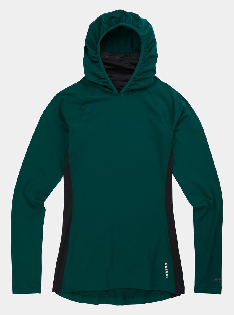 Sous-couches Burton Midweight X Base Layer Long Neck Hoodie Femme Marron | 691508-JWI