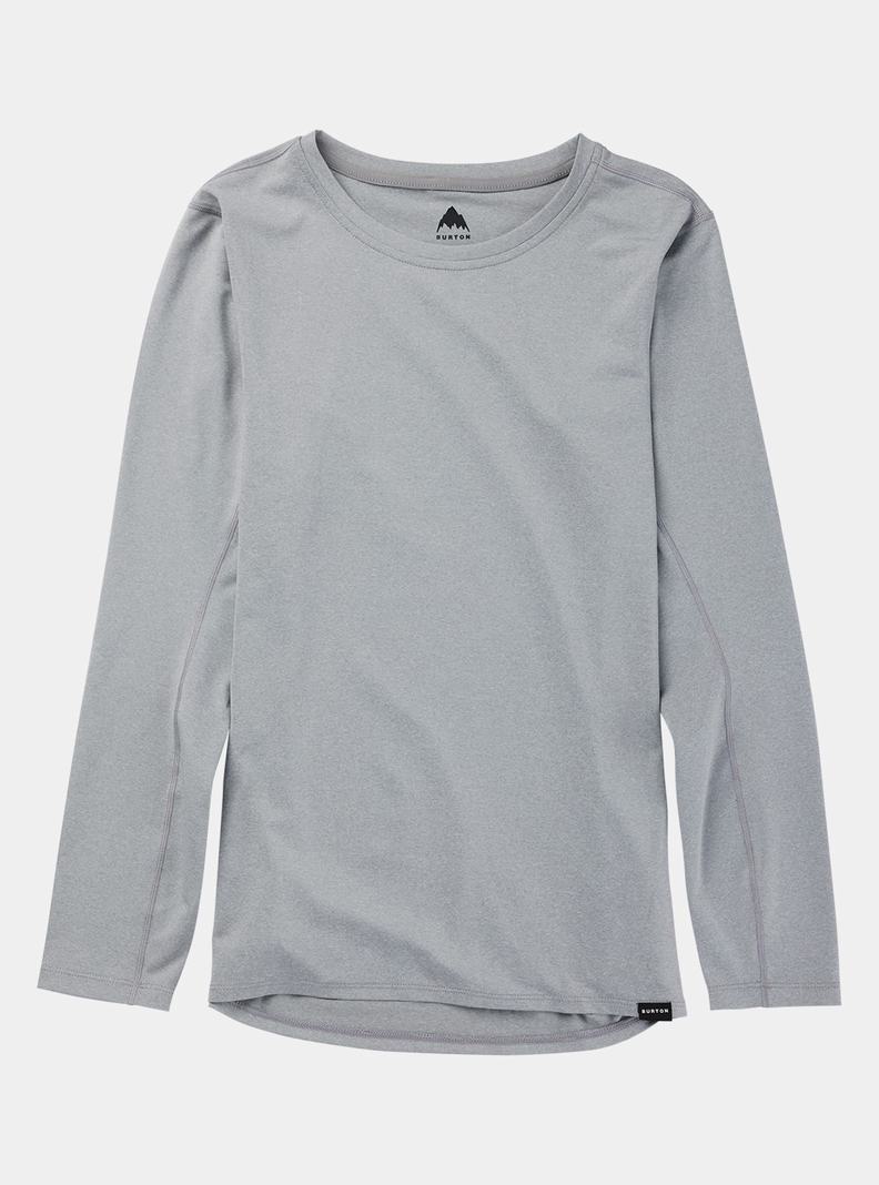 Sous-couches Burton Multipath Essential Tech Long Sleeve Femme Grise | 210953-TXG
