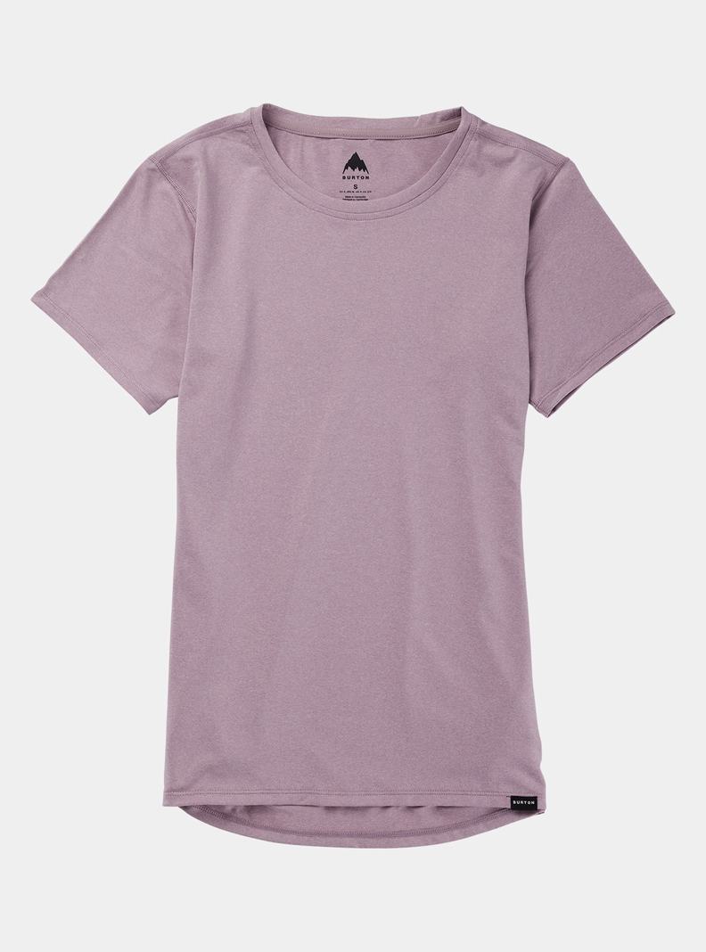 Sous-couches Burton Multipath Essential Tech Corta Sleeve Femme Lavande | 534270-LTF
