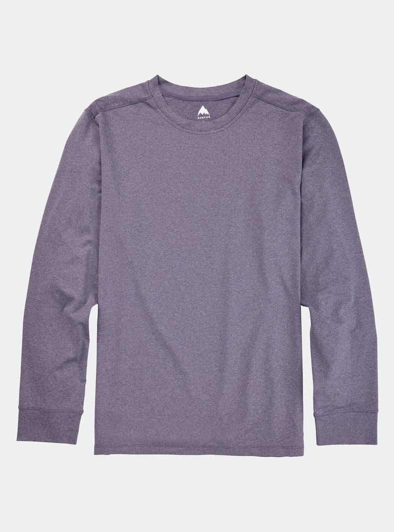 Sous-couches Burton Multipath Essential Tech Long Sleeve Homme Violette | 952483-KMI