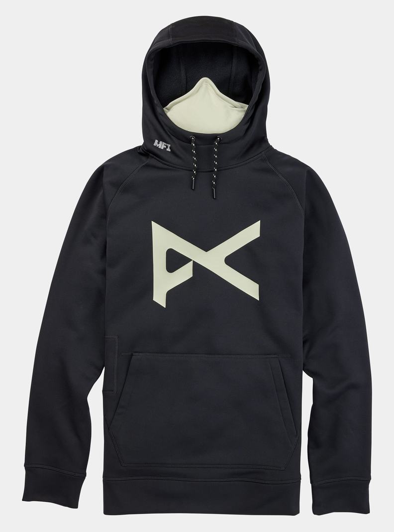 Sweat à capuche Burton Anon MFI® Pullover Homme Noir | 405689-NVZ