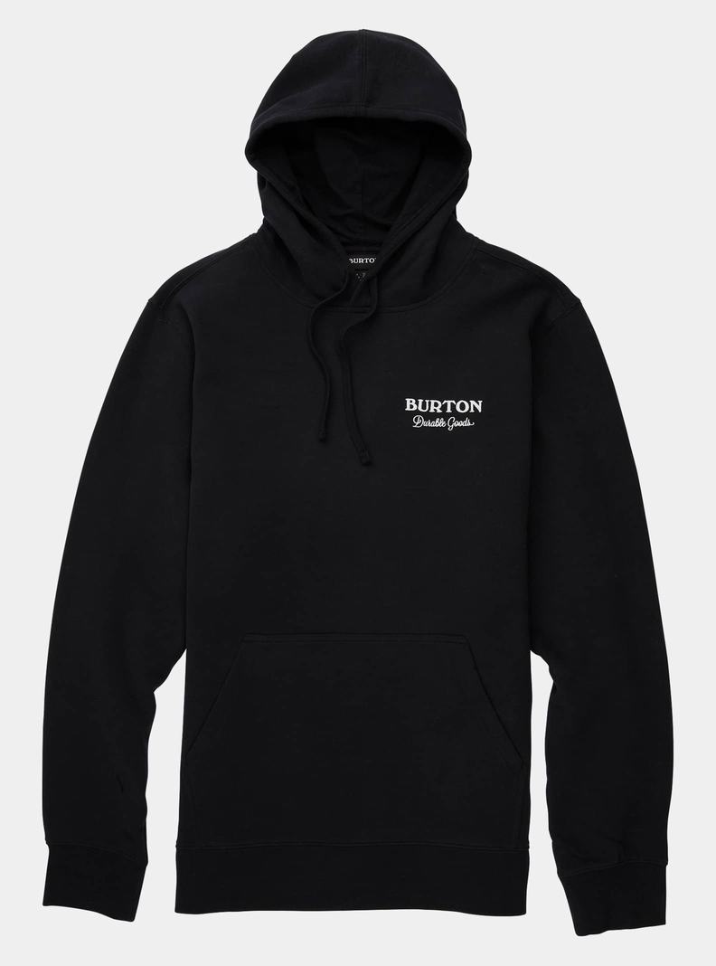 Sweat à capuche Burton Durable Goods Pullover Homme Noir | 503764-UVB