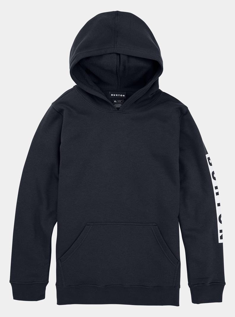 Sweat à capuche Burton Elite Pullover Enfant Noir | 463870-OER