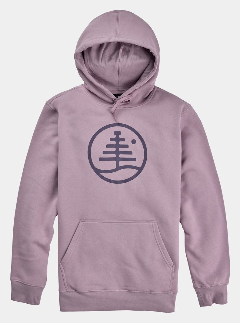 Sweat à capuche Burton Family Tree Pullover Homme Lavande | 657284-HKL