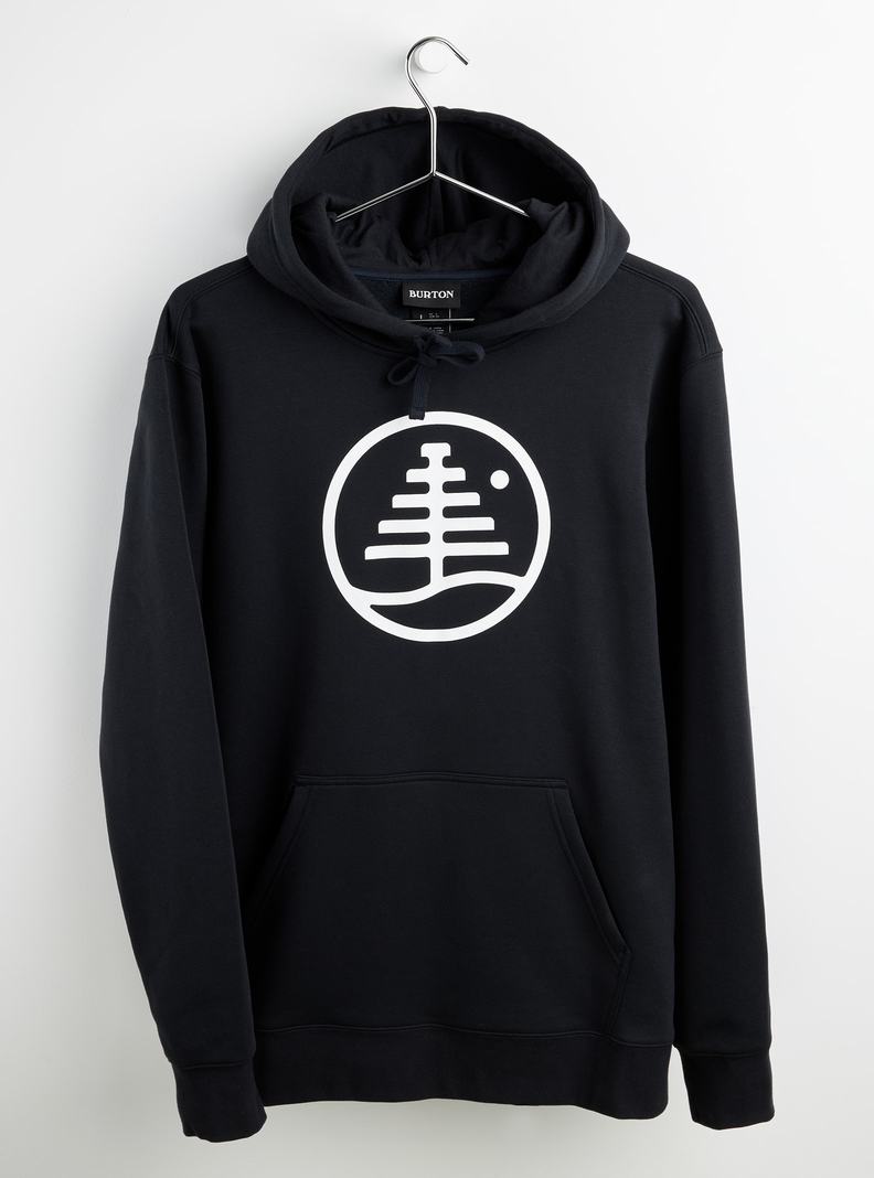 Sweat à capuche Burton Family Tree Pullover Homme Noir | 942071-WFE