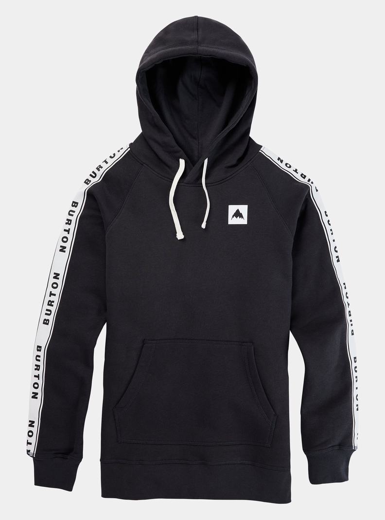 Sweat à capuche Burton Lost Things Pullover Femme Noir | 392546-YAT