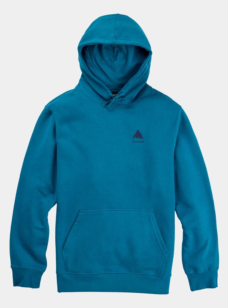 Sweat à capuche Burton Mountain Pullover Homme Bleu | 605983-IOW