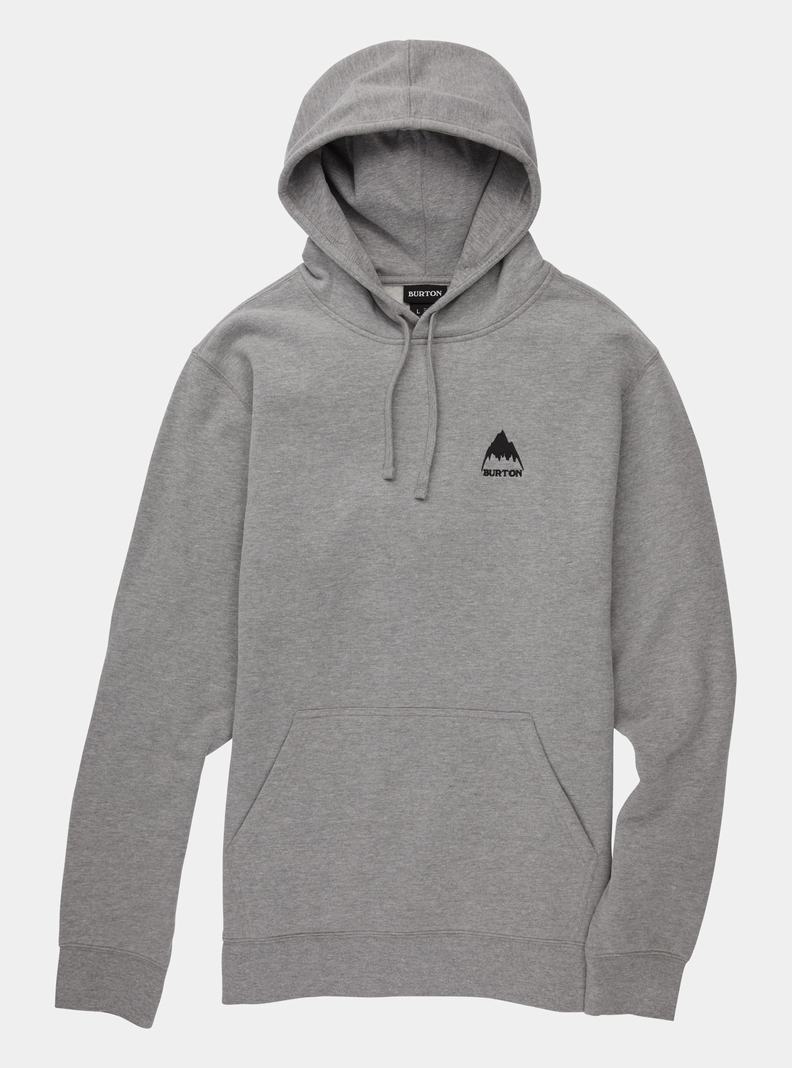 Sweat à capuche Burton Mountain Pullover Homme Grise | 980147-EXV