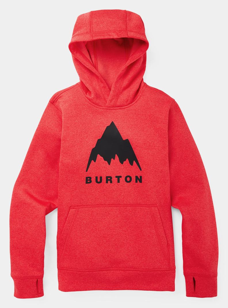 Sweat à capuche Burton Oak Pullover Enfant Rose | 578096-GUV