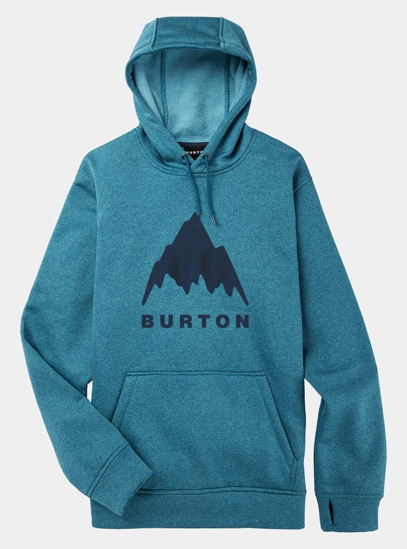 Sweat à capuche Burton Oak Pullover Homme Bleu | 721935-GCW