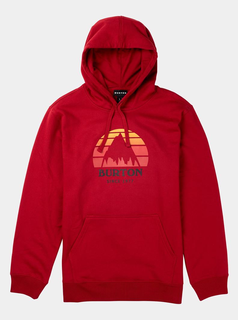 Sweat à capuche Burton Underhill Pullover Femme Rouge | 824709-TCY