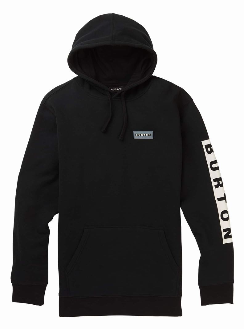 Sweat à capuche Burton Vault Pullover Homme Noir | 584316-ZMO