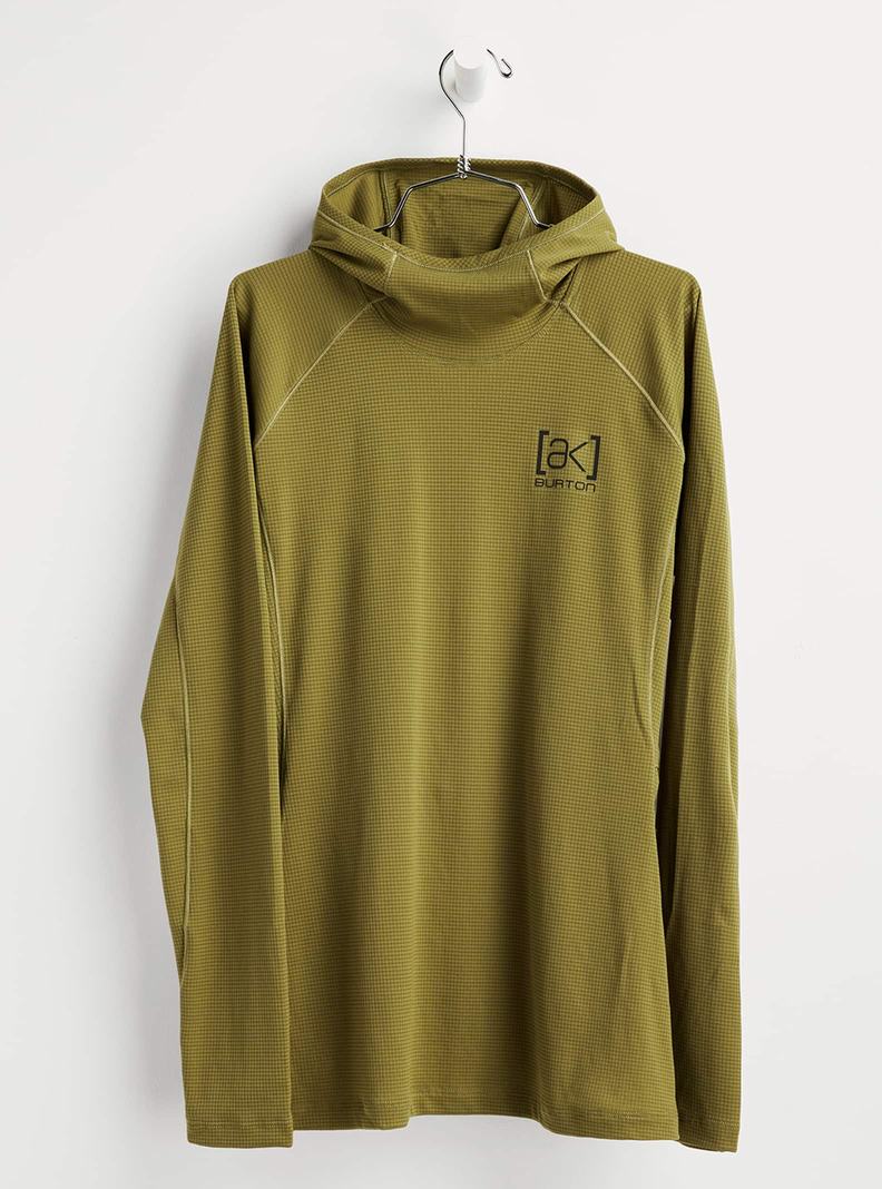 Sweat à capuche Burton [ak] System Femme Vert Olive | 497860-VBI