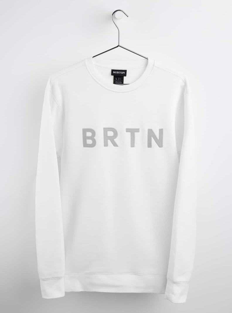 Sweats Burton BRTN Crew Homme Blanche | 463058-CMO