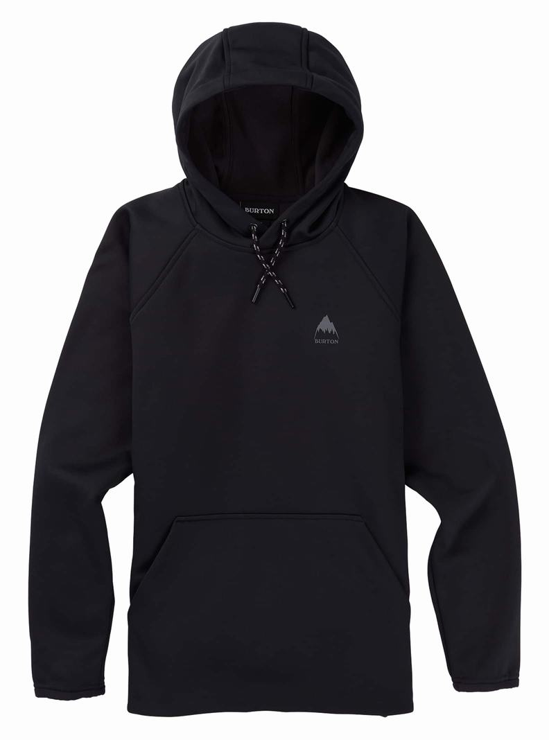 Sweats Burton Crown Weatherproof Pullover Fleece Femme Noir | 806973-HVX