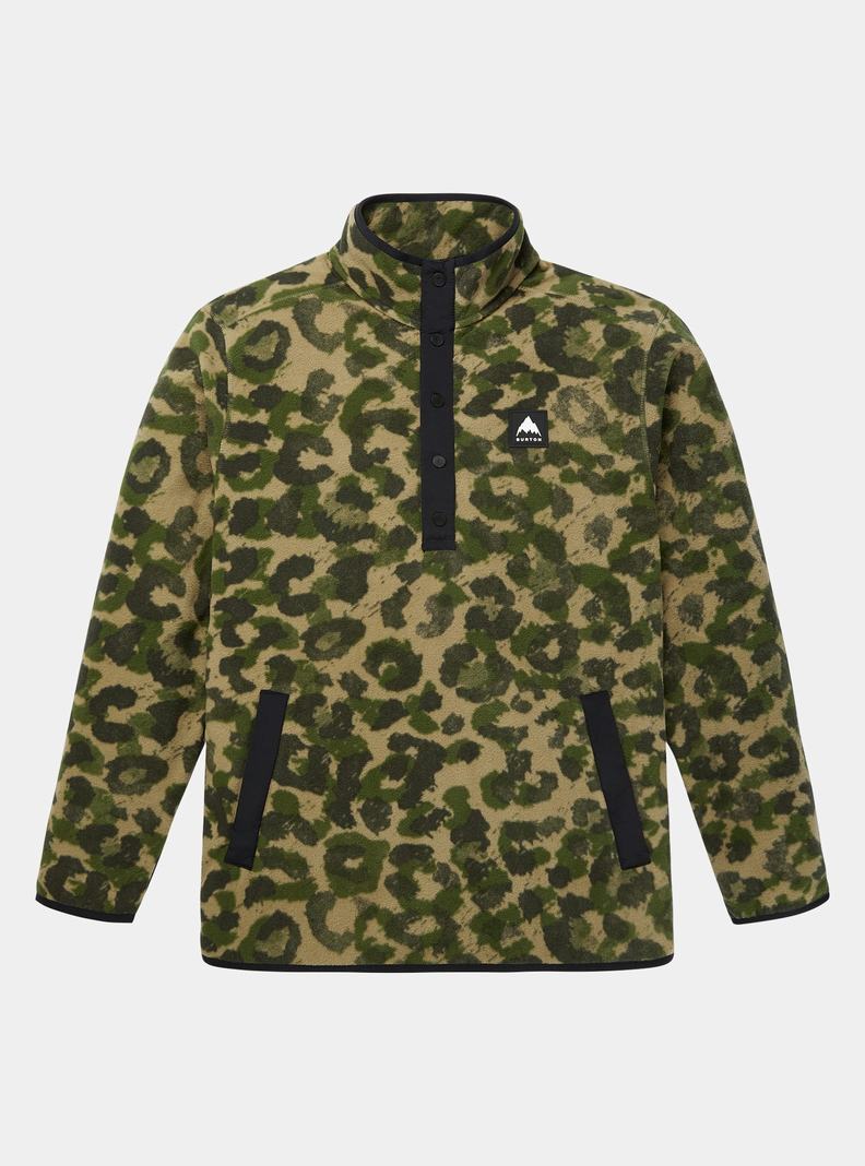 Sweats Burton Hearth Fleece Pullover Homme Camouflage | 712503-SAC