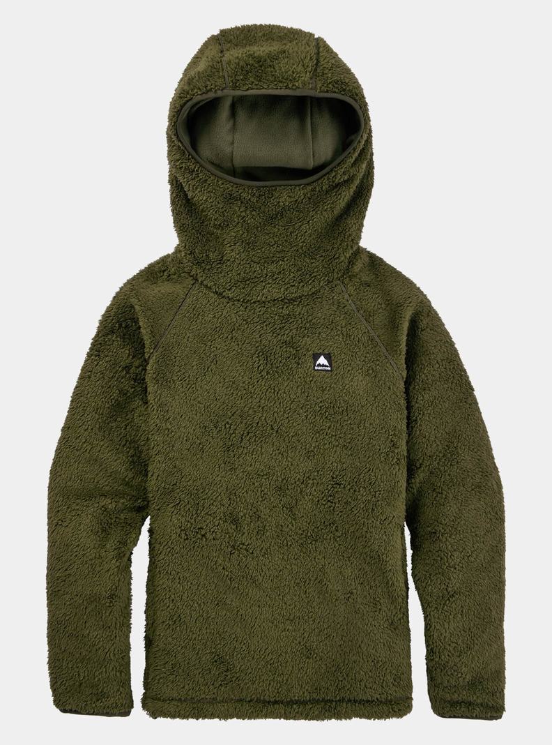 Sweats Burton Lynx Pullover Fleece Femme Vert Foncé | 413829-OVN