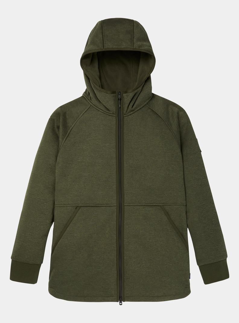 Sweats Burton Minxy Full-Zip Fleece Femme Vert | 503678-YUI