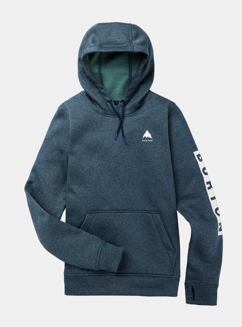 Sweats Burton Oak Pullover Hoodie Femme Bleu | 139208-NFG
