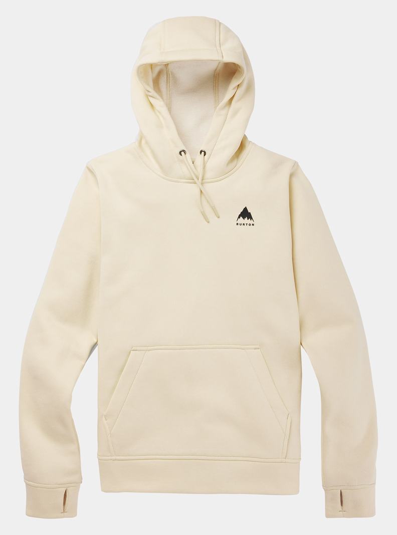 Sweats Burton Oak Pullover Hoodie Femme Beige | 148769-KJQ