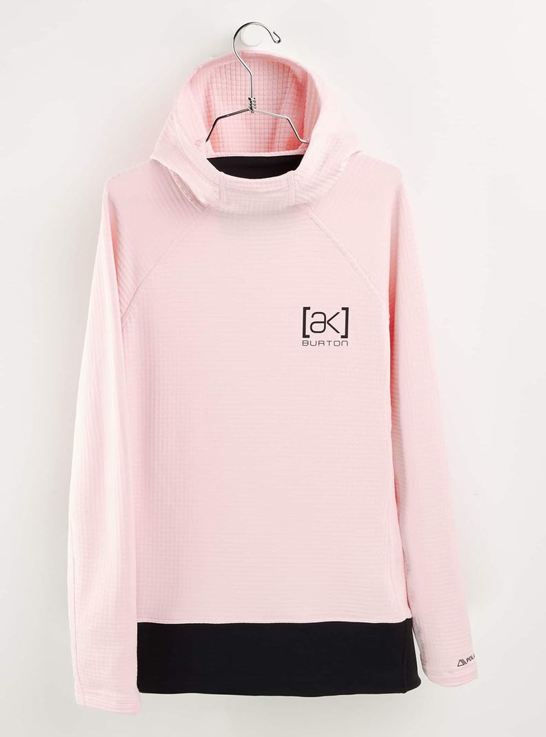 Sweats Burton [ak] Helium Power Grid™ Pullover Fleece Femme Rose | 510648-KCM