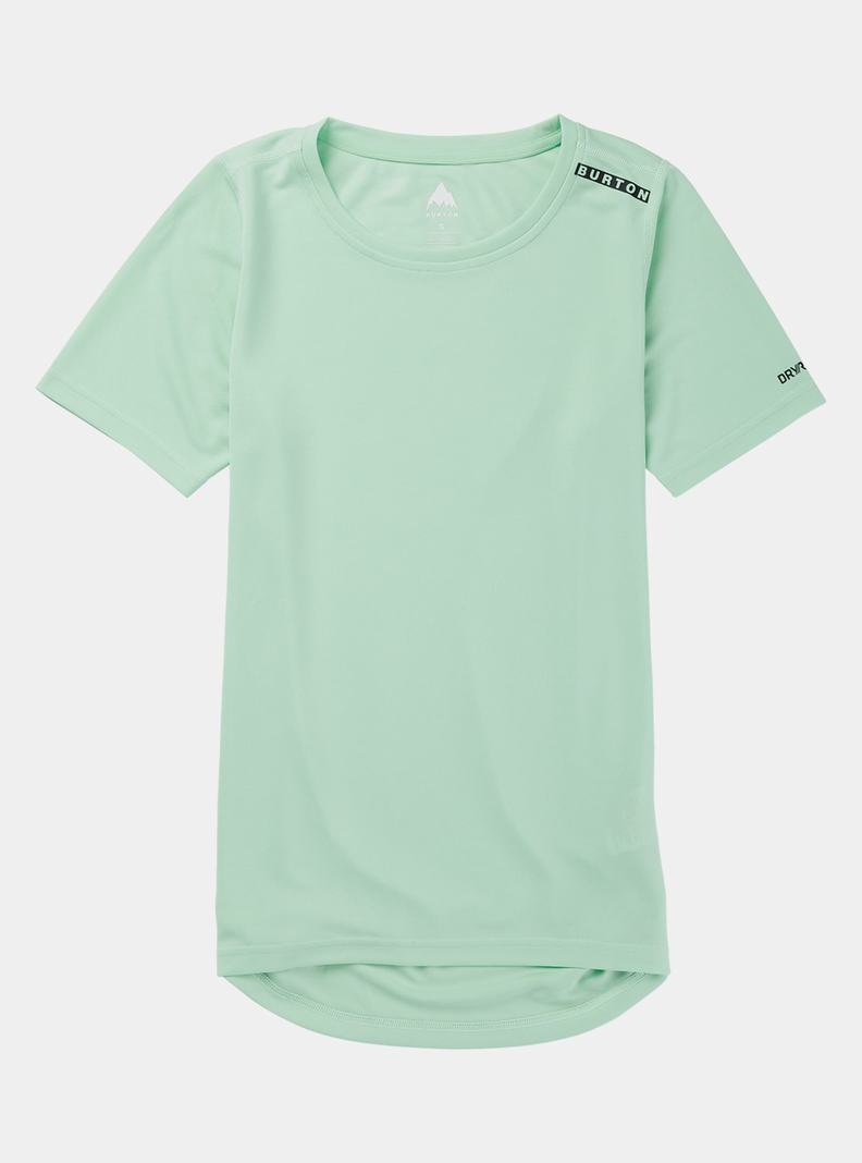 T-shirts Burton Active Corta Sleeve Femme Vert | 867941-VBR