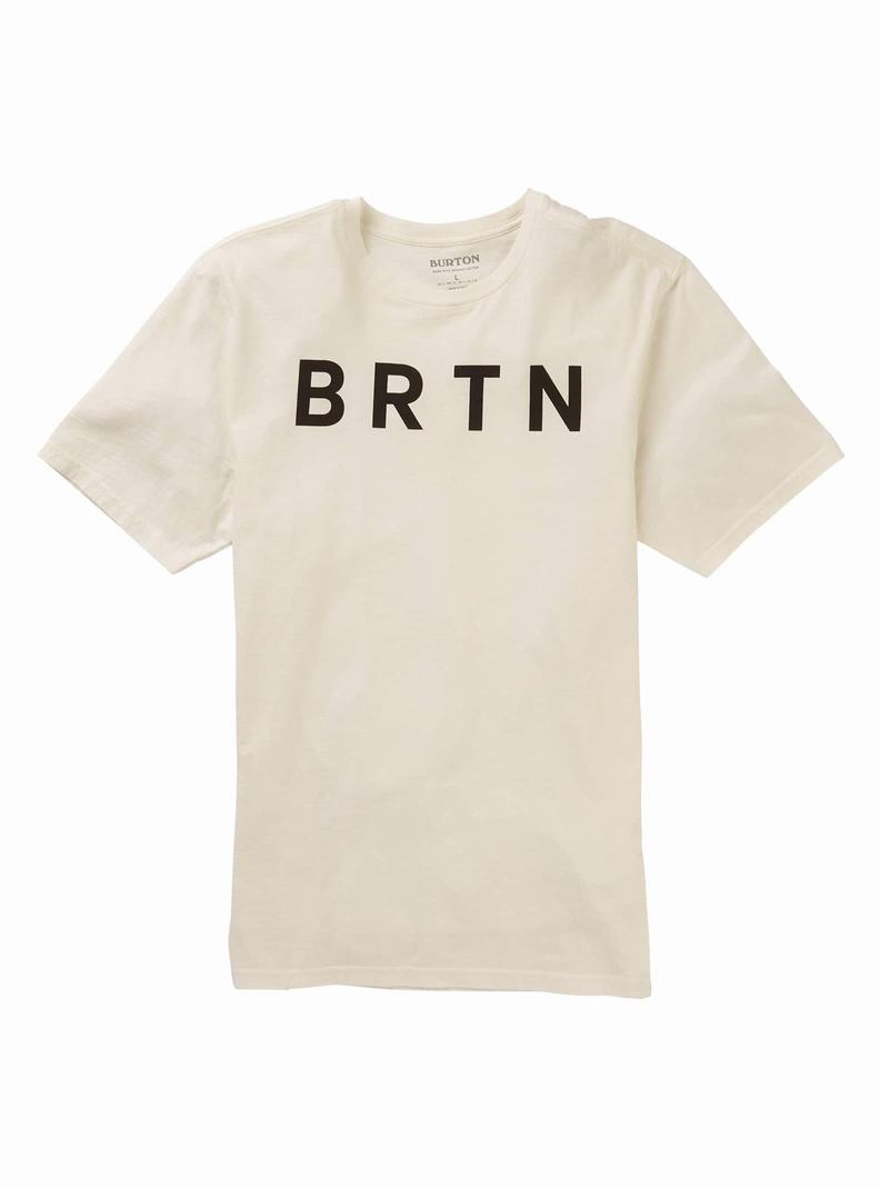 T-shirts Burton BRTN Corta Sleeve Femme Blanche | 652409-OXR