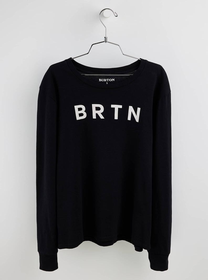 T-shirts Burton BRTN Long Sleeve Femme Noir | 064891-PQS