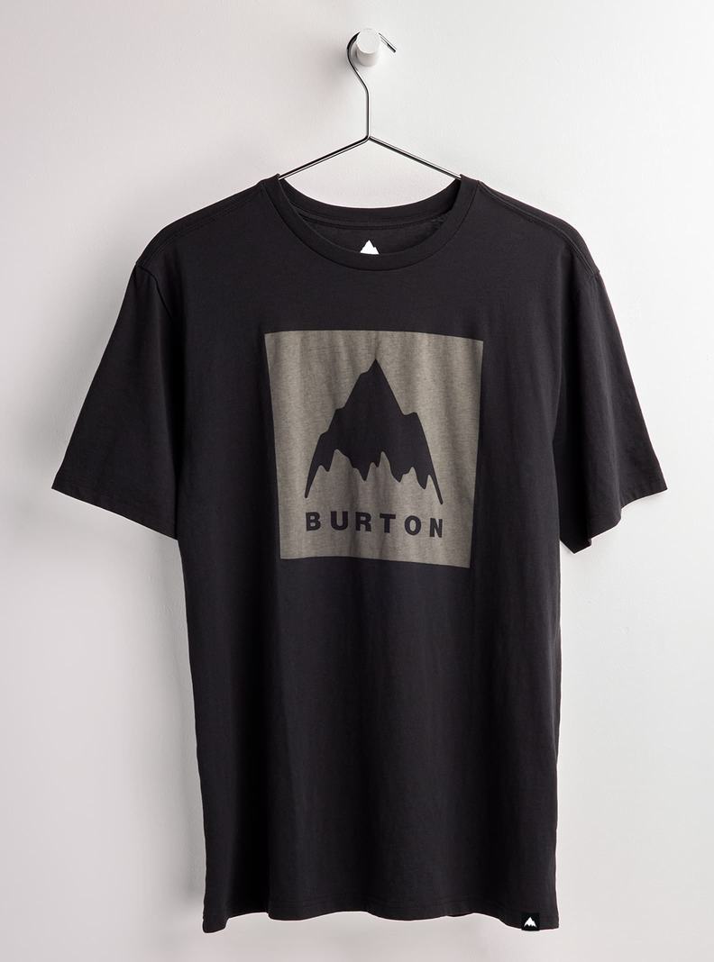 T-shirts Burton Classiche Mountain High Corta Sleeve Femme Noir | 795168-ARI