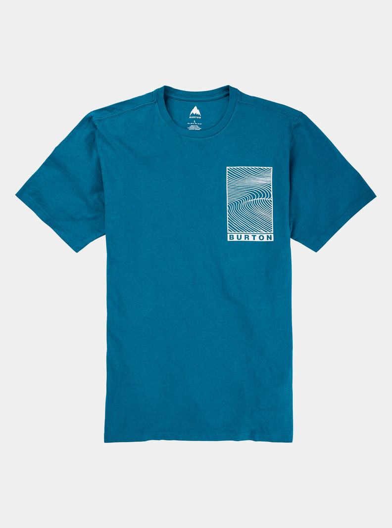 T-shirts Burton Custom X Corta Sleeve Homme Bleu | 267590-PFW