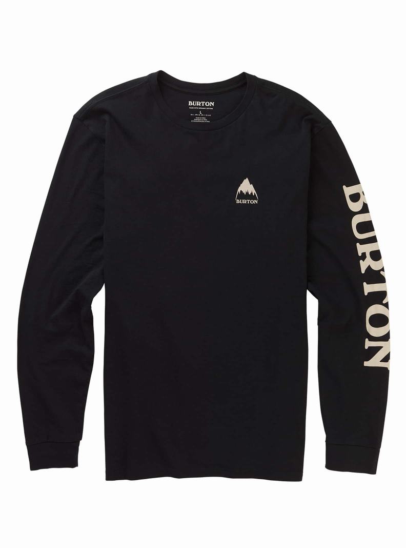 T-shirts Burton Elite Long Sleeve Homme Noir | 846059-WOP