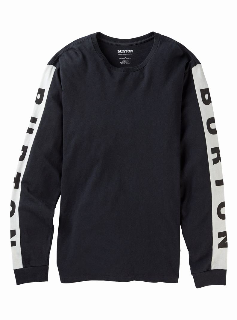 T-shirts Burton Lowball Long Sleeve Homme Noir | 576931-WGQ