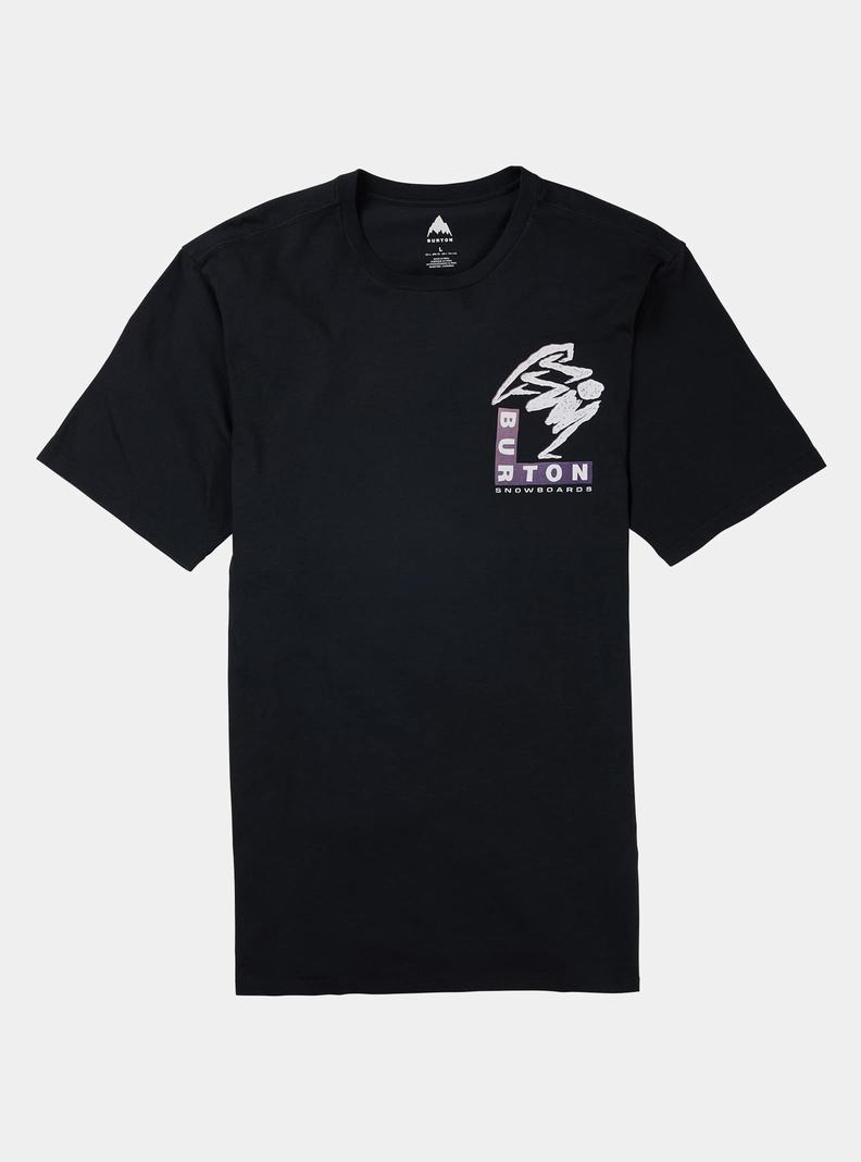 T-shirts Burton Macatowa Corta Sleeve Homme Noir | 953812-SIT
