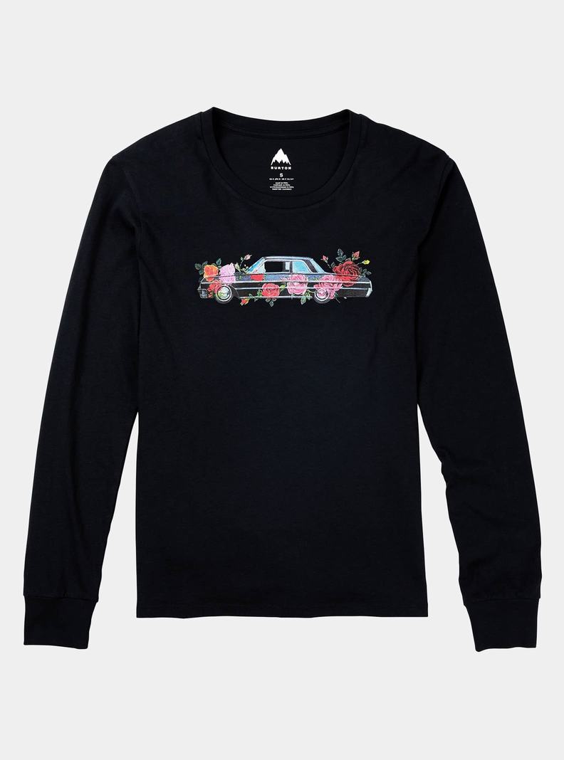 T-shirts Burton Talent Scout Long Sleeve Femme Noir | 419732-FJW