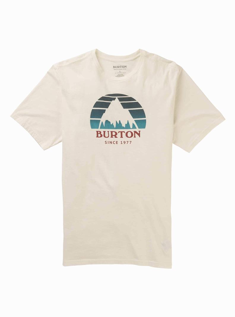T-shirts Burton Underhill Corta Sleeve Femme Blanche | 784135-DHK