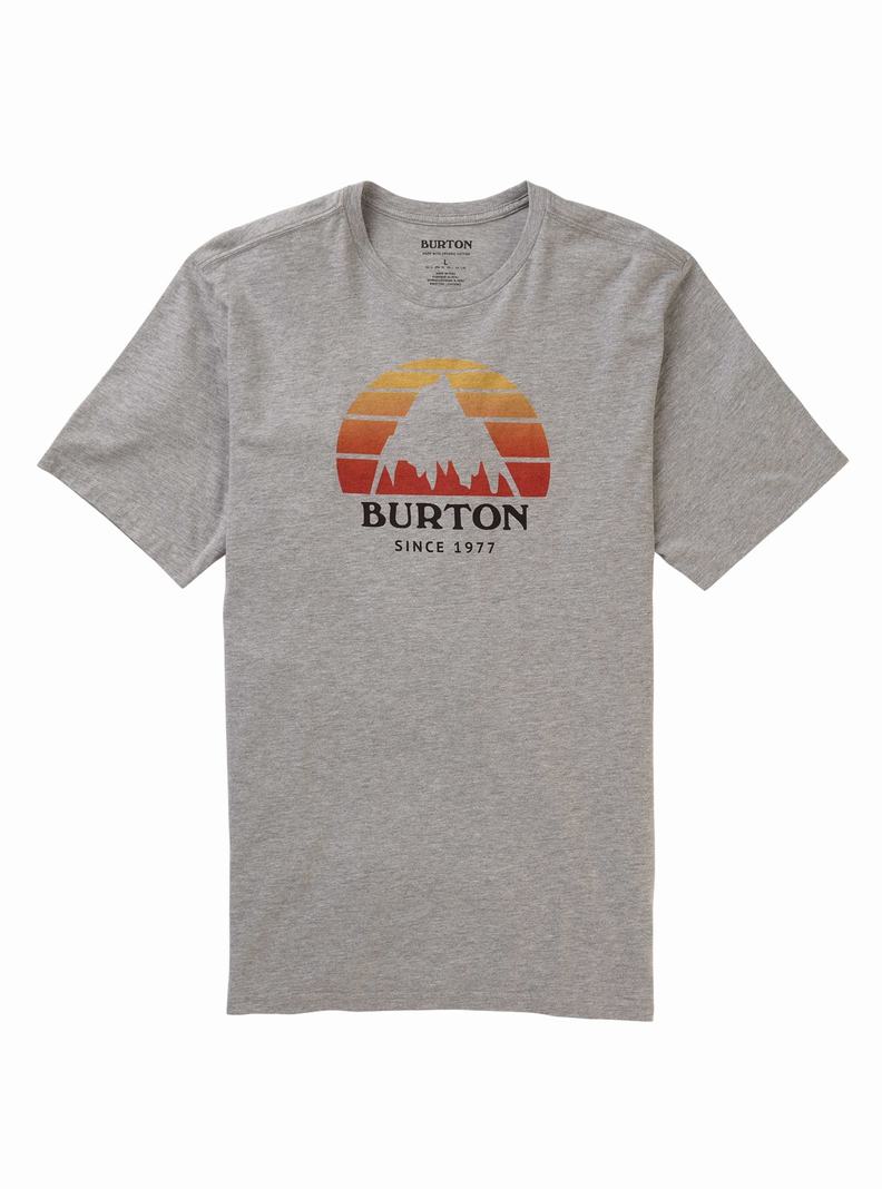 T-shirts Burton Underhill Corta Sleeve Femme Grise | 950614-TRA