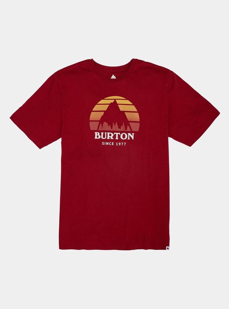 T-shirts Burton Underhill Corta Sleeve Homme Rouge | 206347-BCY