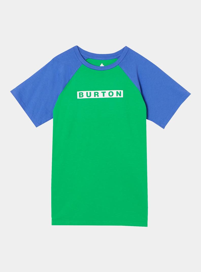 T-shirts Burton Vault Corta Sleeve Enfant Vert Bleu | 160874-ICG