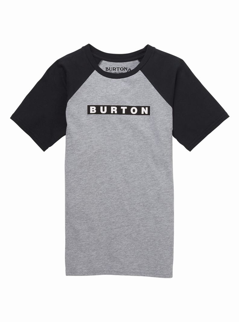 T-shirts Burton Vault Corta Sleeve Enfant Grise | 389651-KFY