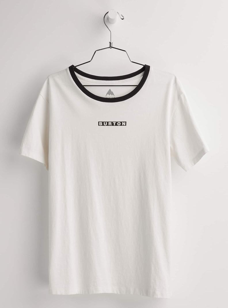 T-shirts Burton Vault Corta Sleeve Femme Blanche | 235760-EAH
