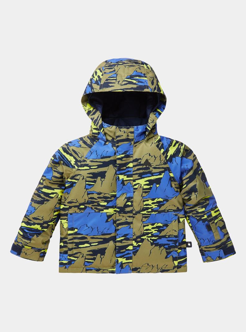 Veste Snowboard Burton Classiche 2L Enfant Vert Olive | 203451-MDC