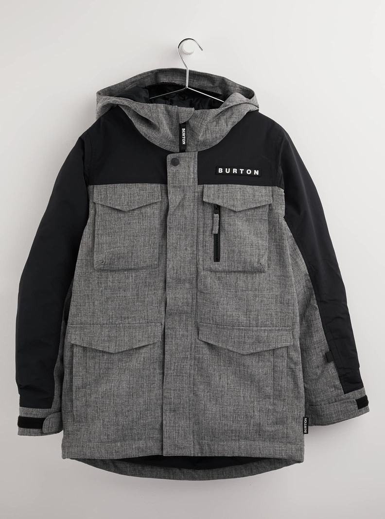Veste Snowboard Burton Covert 2L Enfant Grise Noir | 873501-SPC