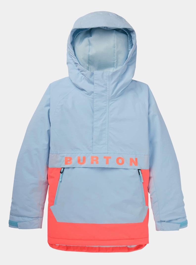 Veste Snowboard Burton Frostner 2L Anorak Enfant Bleu Orange | 169458-CSP